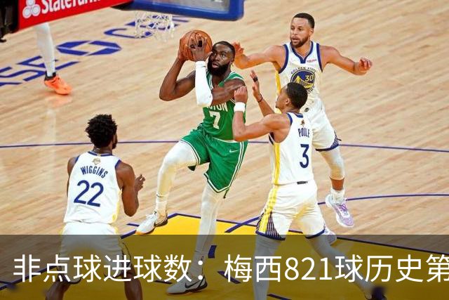 非点球进球数：梅西821球历史第一，C罗797球第二