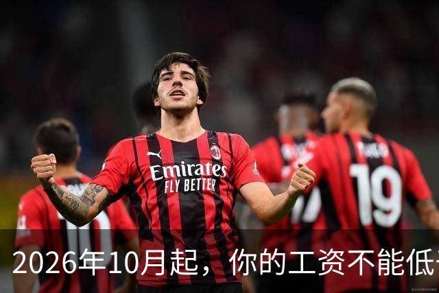 2026年10月起，你的工资不能低于这个标准！