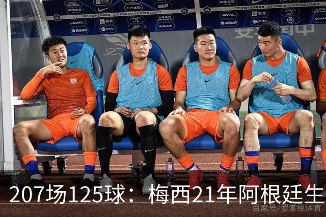207场125球：梅西21年阿根廷生涯数据回顾