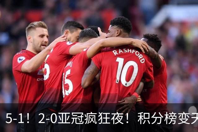 5‑1！2‑0亚冠疯狂夜！积分榜变天：日本包揽前三，海港跌出前四