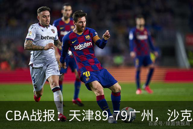 CBA战报：天津89-79广州，沙克尔福德27+7+4
